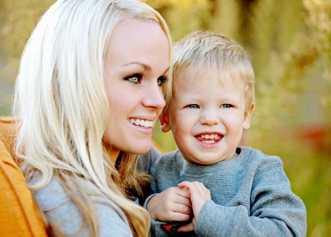 Her son motivated her to change her life for the better.